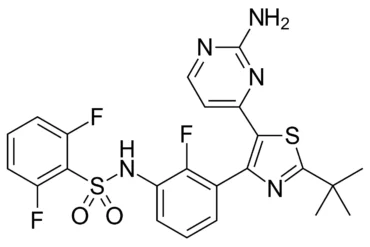 Dabrafenib side effects: fatigue, headache, nausea, vomiting, diarrhoea, constipation, hair loss, and skin issues.