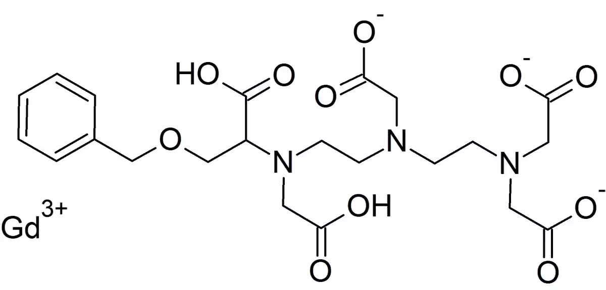 Gadobenic acid is a paramagnetic contrast agent